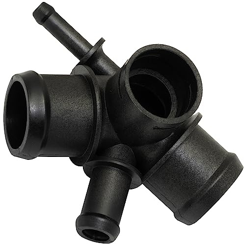 AERZETIX - C67204 - Brida de líquido refrigerante con racor de interruptor térmico - número de entradas/salidas 4 - compatible con números OE 1J0 121 087A