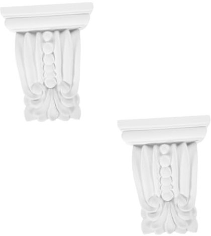 PRETYZOOM 2 Pezzi Capitelli Romani E Mensole Decorazioni Per La Casa Decorazioni Per La Casa Mensole Arredamento Vintage Staffa A Muro Angoli Casa A Soffitto A Tema