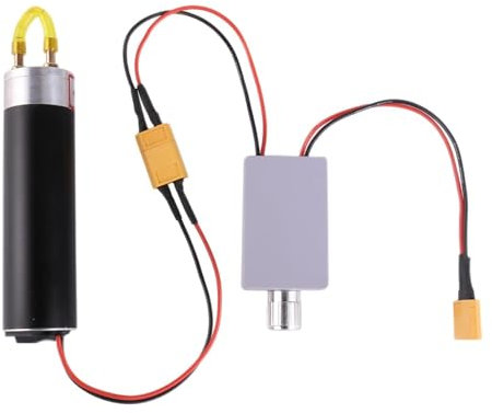 Perfeclan Enttankungspumpe Benzinmotor Kraftstoffpumpe Auslaufsicher Einfach zu handhabende Mini-Wasserpumpen-Pumpensteuerung für Modellflugzeug-RC-Modell, Typ 4