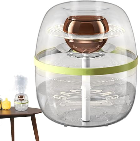 Humidificador de niebla, difusor hidratante de aire de escritorio, humidificador de mesa pequeño de gran capacidad de 3 litros, ideal para trabajar durmiendo en el dormitorio, silencioso y eficiente,