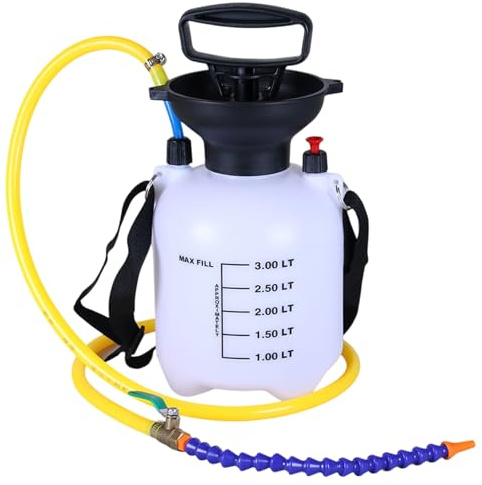 Zjyufy 3L Getriebeölpumpe Ölfüller Getriebeöl Pumpe Transfer Handpumpe Getriebeöl-Transferpumpe Ölabsaugpumpe Manuelles Ölfüllsystem für Fahrzeuge Auto