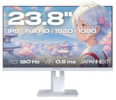 JapanNext Monitor Gaming 23.8 IPS 120Hz 0.5ms Blanco