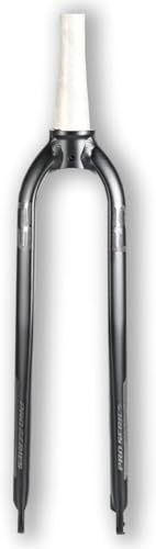 NESLNQC Fourche Rigide pour VTT en Alliage D'Aluminium 26, 27,5, 29, Universelle 1-1/8, Droite 1-1/2, Conique, Frein À Disque, Fourche Avant À Dégagement Rapide 9 X 100 Mm (Co