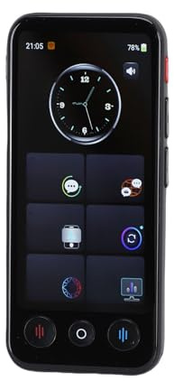 Garsent Appareil de Traduction de Langue, Traducteur Vocal Portable avec écran Couleur HD, Traducteur Vocal Multilingue Bidirectionnel Photo Hors Ligne en Ligne pour L'apprentissage