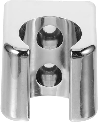 MAGICLULU Support Mural pour Douchette en Abs, Base de Fixation Compacte et Étanche pour Pommeau, Accessoire Salle de Bain, Installation Rapide sans Trace, Adapté à Main, Finition Chromée
