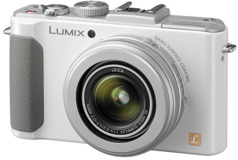 Panasonic Lumix DMC-LX7 Compact Digital Camera 10.1 MP with 3.8x Optical zoom and 3.0-inch LCD White (Renewed)