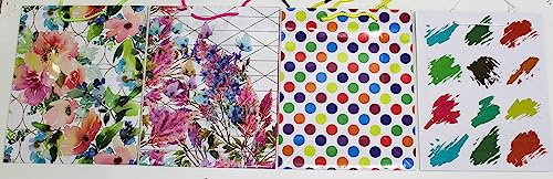 4 Stück Geschenktaschen Groß DIN A4 Geschenkbeutel 32x26x12cm Geburtstag Geschenktüten Papier 160g/m2 Geschenkverpackung Set Large