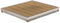 POOL Total IDEAL WPC Bodenplatte 840x750mm in Hellbraun