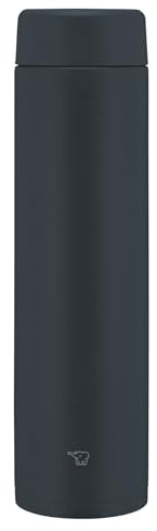 Zojirushi Mahobin SM-GS72-BA Stainless Steel Mug Water Bottle, 24.3 fl oz (720 ml), Screw Type, Dishwasher Safe, Seamless Stopper, Only 2 Cleaning Points, Black