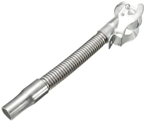 Stainless Steel Car Oil Pipe - Engine Oil Pour Spout | Pour Nozzle for Oil Drum | Car Oil Bottle Nozzle | Water Barrel Pouring Guide for 5L/10L/20L Barrel Water Transfer Pipe | 29.5cm/11.61in