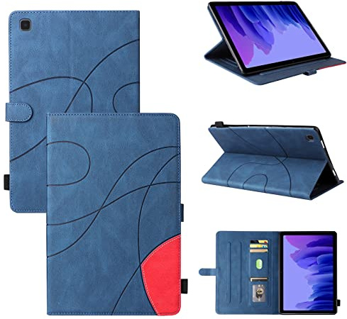 Resa med surfplatta Pu Läder Smart Tablet Väska, Fällbart Standfodral, Automatisk Sleep/Wake Funktion Tablet Väska till Samsung Galaxy Tab A7 10.4 2020 Case (SM-T500 / T505 / T507) Surfplatta skydd
