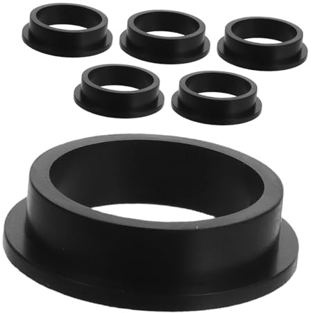 ROMISBABA 6 Piezas Juntas De Filtro De Piscina Negras para Bomba De Filtro De Piscina Repuesto De Junta para Motor para Anillo De Sellado De Bomba Sellado Prueba De Fugas para Mangueras