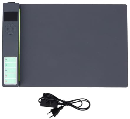 banapoy LCD-skärm Värmedyna, 300W Smartphone LCD-skärm Separationsplatta, 30-135°C, Separator Maskinreparationsverktyg Värmeplatta för Mobiltelefon Surfplatta Under 16 (EU)