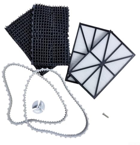 Kit di pulizia per piscina Hayward per modelli Tigershark Rc9950cub Rc9990cub Rc9955cub con spazzole, filtri, tracce e girante per ripristinare la funzionalità e garantire una pulizia di lunga durata