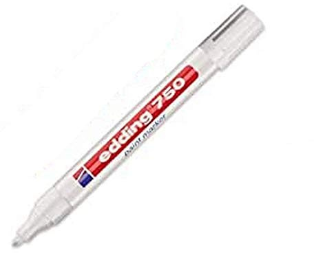 Rotulador Edding punta fibra 750 blanco