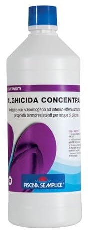 Piscina Semplice ALGHICIDA CONCENTRATO in flaconi da 1 lt