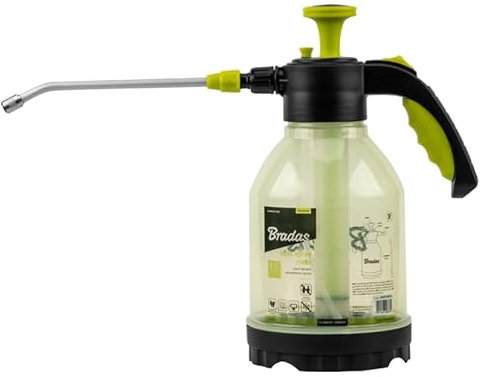 Drucksprüher Sprühflasche Gartenspritze Handsprüher Pumpsprüher 1,5L Pflanzensprüher Sprüher mit laner Lanze