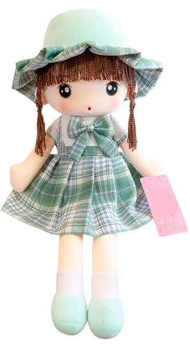 Stoffpuppe Fee Puppe, Märchen Prinzessin Ragdoll Plüschtier Schöne Ragdoll Spielzeug Plüsch Plüschtiere Babypuppe Prinzessin Schlafpartner Puppe Plüschpuppe Geschenk für Mädchen ab 0 Jahren