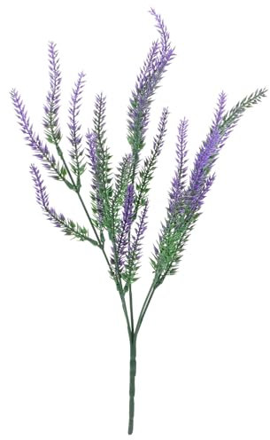 TOPBATHY Wohnkultur künstlicher Lavendel Künstliche Lavendelblumen Lavendelblumenstrauß Lavendelblumen für Kirche hochzeitsdeko ländlich schmücken Blumen Legen Seidenblume Violett