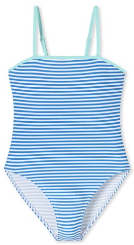 Schiesser baddräkt för flickor – Aqua Teen Girls – storlek 140 till 176, Aquarium_182710, 152 cm