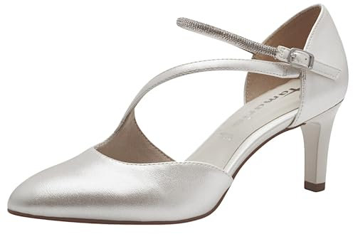 Tamaris Pumps Damen Vegan Elegant weiß,EU 40
