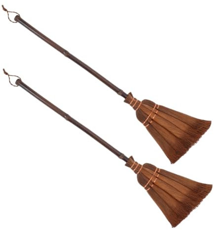 Toddmomy 2 Piezas Escoba De Escoba De Juguete para Limpieza del Hogar y Cocina para Interiores y Exteriores