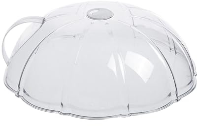 Microwave Cover, Anti-Splash Oven Protector | Dust Protection with Handle for Kitchen and Meal Preparation
