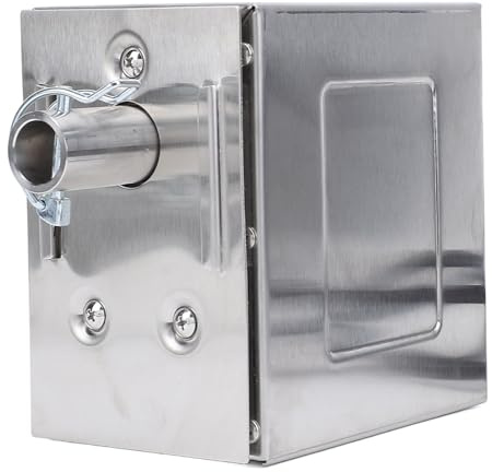 Yechiry Motor de Repuesto para Asador Eléctrico de 45 W, de Acero Inoxidable Resistente, con Torsión de 200-250 Kg para Cordero, Cerdo, Pollo y Otros Alimentos Al (Enchufe de la UE)