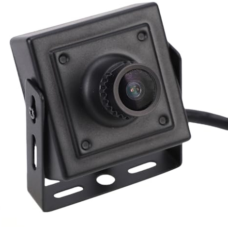 MENDUNER Small IP Camera, Mini IP Camera, Built in Microphone, 85 Degree View Angle Built in Mic H.265 H.264 HD Indoor Small Security Camera (5MP)