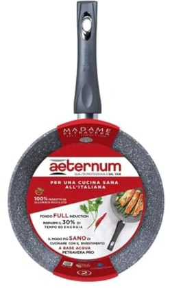 AETERNUM SALTAPASTA CM.28 L.Mad.Petra 3.0 Anche per INDUZIONE, Multicolor, One Size