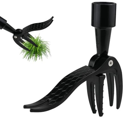 cwdvovy Estirpatore Erbacce Manuale, Strumento Rimovibile per La Rimozione delle Erbacce, Attrezzi da Giardino, Togli Erbacce da Giardino, Zappa per Erbacce per Diserbo da Giardino E Prato (B)