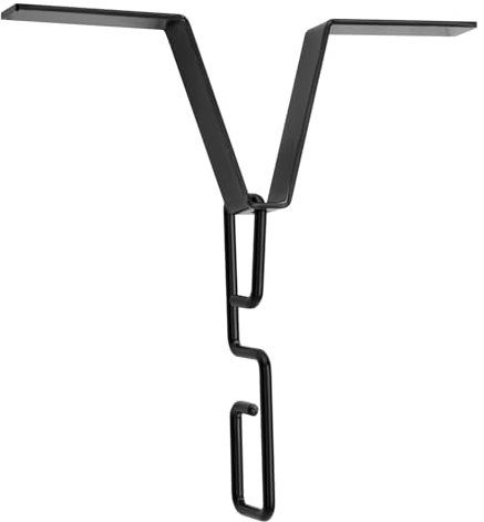 NQEUEPN 2 Pezzi Ganci per Grondaie a Catena per Pioggia, a Forma di V Clip per Grondaie per Catena per Pioggia & Gancio per Catene per Pioggia a Forma di S Adattatore per Catena per Pioggia