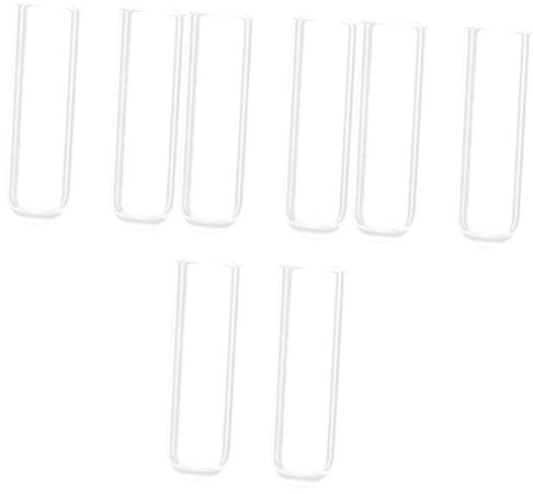 TOPBATHY 8 Stk Staubschutzkappe Strohspitzenschutz Abdeckkappe aus Stroh Strohhalmkappen Trinkhalmabdeckungen Strohhalmdeckel aus Glas Strohhüllen für wiederverwendbare Strohhalme