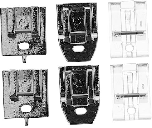 CORHAD 2juegos Prensatelas Cremallera Invisible Para Máquina Coser Herramientas Costura