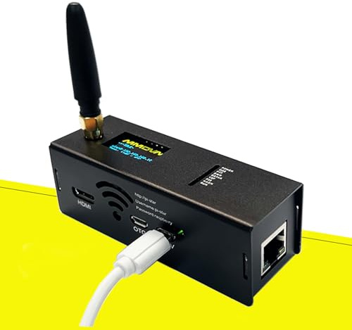 MM100 Dmr Hotspot avec port WiFi Ethernet Voice Modem Raspbery pi zerow Dstar Ysf C4fm Two Colors OLED Screen