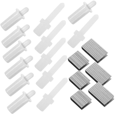 HOMSFOU Rollladenreparaturset Mit Ersatzstielen Aus Metall Und Kunststoff Für Rollladenfenster Inklusive Reparaturstifte Und Möbelbeschläge Für Einfache Installation Und Längere Lebensdaue