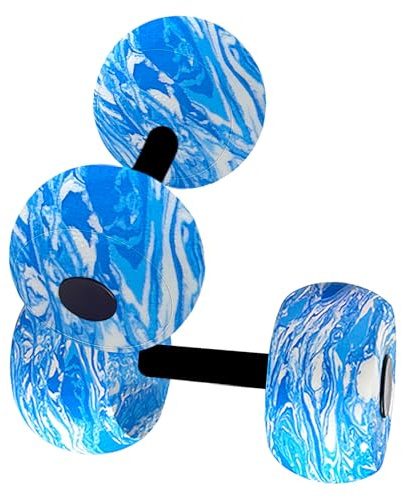 Poolhanteln – 2-teilige Wasserübungsgewichte, Schwimmtrainingsausrüstung | Kreative Moderne Design-Wasser-Fitness-Erholungsausrüstung Für Erwachsene, Senioren, Kinder, Frauen, Freizeit, Schwimmtrainin