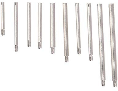 Vite per Cinturino dell'orologio, Metallo 10 Dimensioni Set di Viti per Cinturino dell'orologio Accessori per Strumenti di Riparazione dell'orologio con Scatola di immagazzinaggio(100pcs)