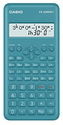 Casio Fxjunior+ Ecole Primaire CM1/CM2 Bleu