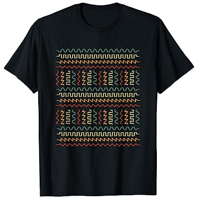 Analog Waveform Modular Synthesizer Music Producer T-Shirt
