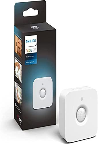 Philips Hue Intelligent Indoor Motion Sensor + Lightstrip Plus v4 Extension[1m] White & Colour Ambiance Smart LED with Bluetooth