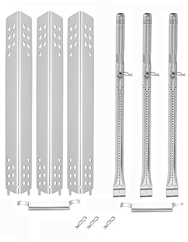 463343015 Heizzeltbrenner Ersatzteile für Charbroil Advantage 3 Brenner Grillteile 463464315 463435115 463436815 463370015 Charbroil Performance 3 Brenner Gill Parts G458-0018-W1 Wärme Schild