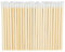 100pcs Bamboo Handle Lip Brushes - Disposable Lip Brush Applicators, Makeup Tool Kits