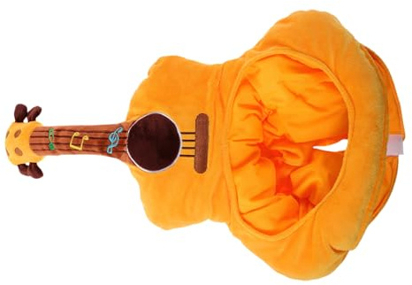 GLEAVI Sombrero Accesorio Adorable y Creativo de Poliéster Ligero y Cómodo de Guitarra para Fiestas y Celebraciones para Disfraz y Fotos
