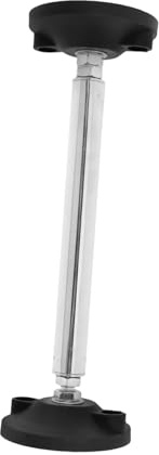 ETHZZLE Staffe Regolabili Per Lavello Sottotop in Acciaio Inox Supporto Stabile Per Mobili Bagno, Piedini Di Supporto Estensibili 25-37 Cm, Kit Di Fissaggio Per Mobile Sottolavabo