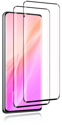 Carantee 2 pellicole protettive in vetro temperato per Honor 90 5G, durezza 9H, protezione completa 3D, pellicola protettiva in vetro temperato ad alta sensibilità, anti-impronte, senza bolle