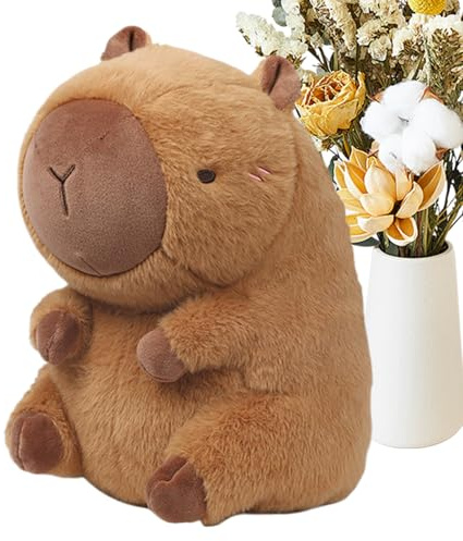 Oreiller Cervical De Voyage – Coussin 2 En 1 En Mousse À Mémoire De Forme Capybara | Oreiller De Soutien Du Cou Doux En Forme De U, Pour Adultes, Avion, Voiture, Bureau, Camping, Voyage Sur Ro