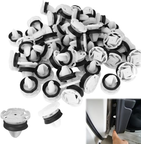 BaZuyunMd Clips de fixation pour Peugeot 207, 30 pièces, rivets en plastique, 22 mm de diamètre, pour garnitures de porte de voiture
