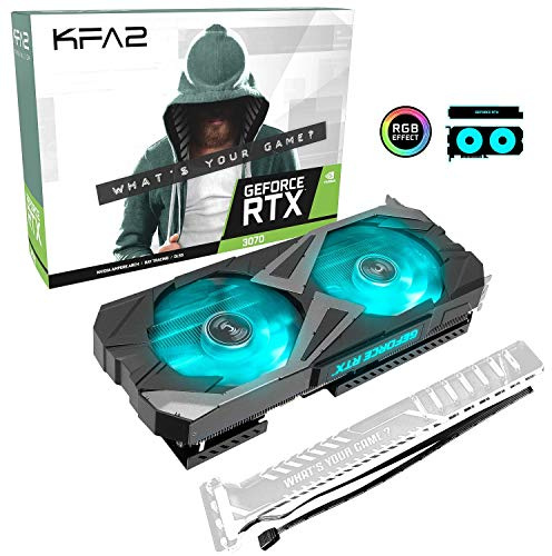 KFA2 Tarjeta gráfica Nvidia GeForce RTX 3070 EX (1-Click OC) Series 8GB GDDR6 PCI-Express