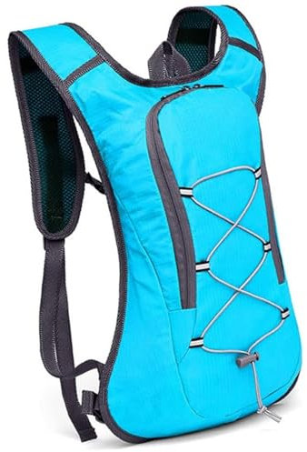 Delmkin MTB Rucksack Fahrradrucksack Wasserdicht Rucksäcke Ultraleicht Sportrucksack für Fahrradfahren, Laufsport Camping